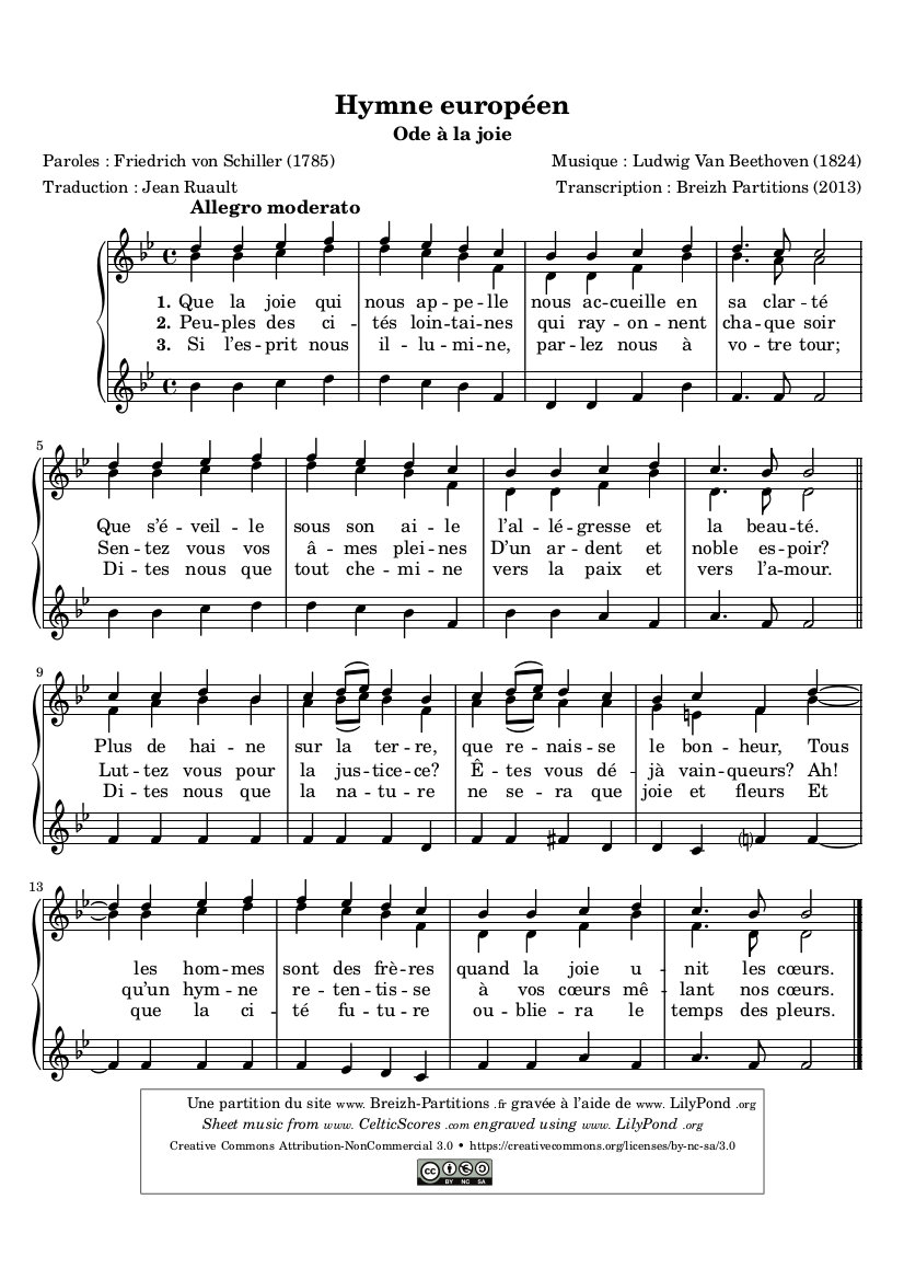 Europahymne (Ode an die Freude)