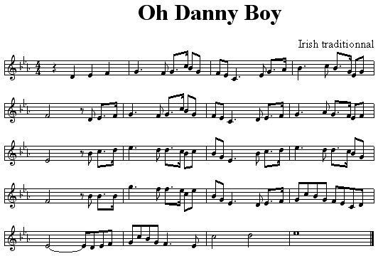 Oh Danny Boy (Londonderry Aire)
