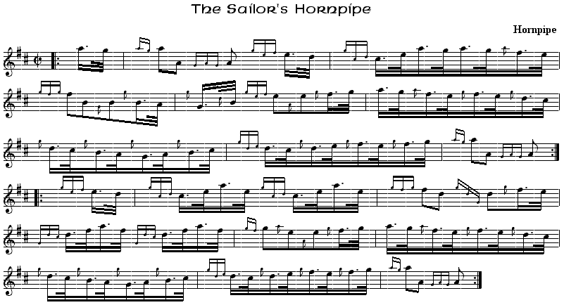 The Sailor’s Hornpipe