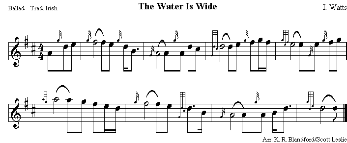 The Water is Wide - 1 / 2