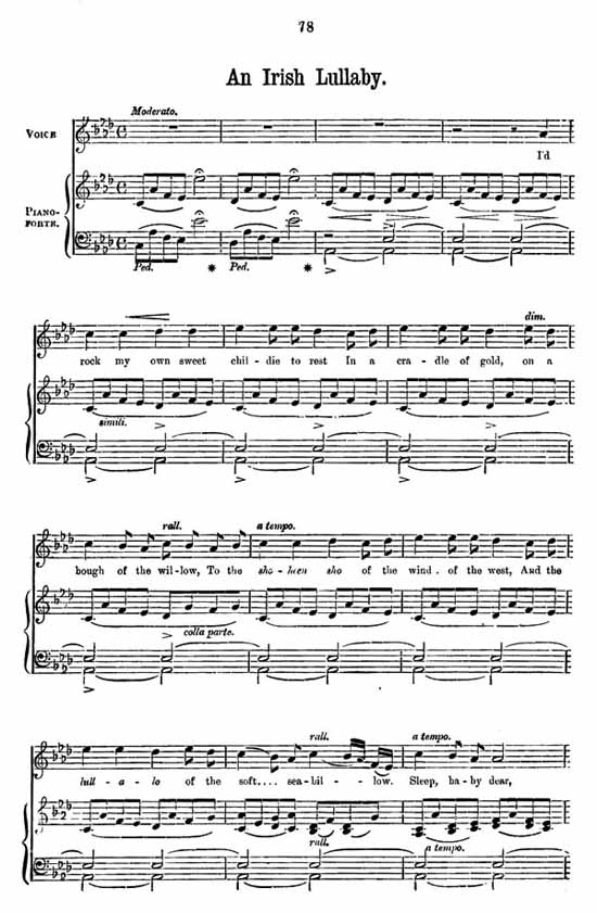 An Irish Lullaby (Berceuse irlandaise) - 1 / 5