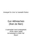 Gun Aithreachais (Non, je ne regrette rien) - 1