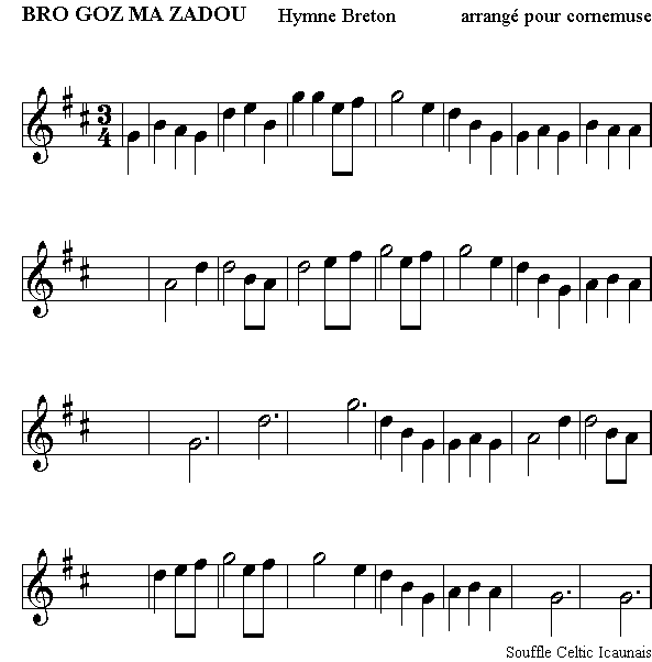 Bro Goz ma Zadoù (Vieux pays de mes pères)