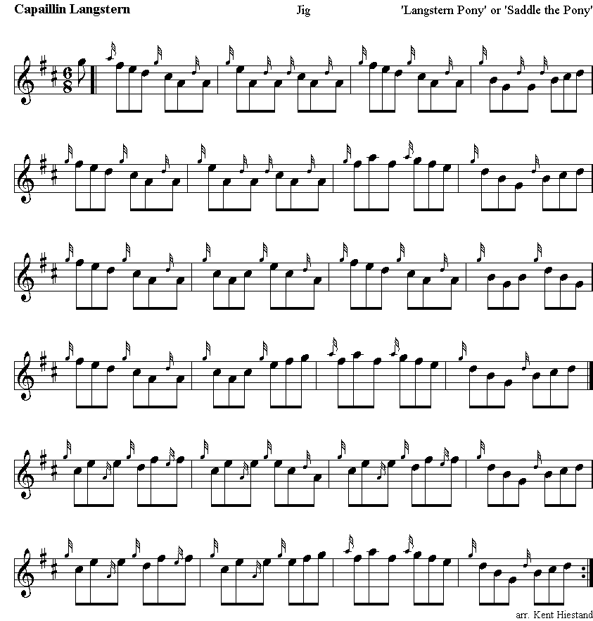 Capaillin Langstern (Saddle the Pony)