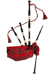 Cornemuse écossaise (great highland bagpipe)